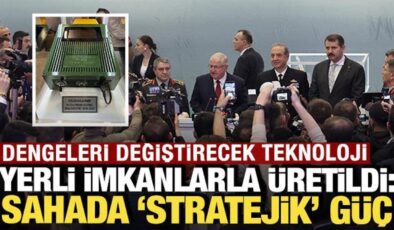 Dengeleri değiştirecek teknoloji: Yerli imkanlarla üretildi, sahada stratejik güç