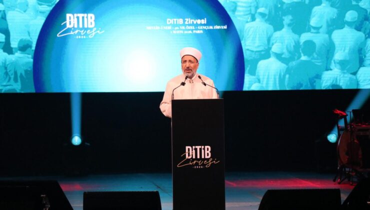 Diyanet İşleri Başkanı Arpaguş Paris’te DİTİB Zirvesi’ne katıldı