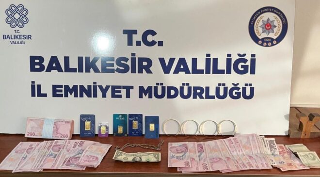 Edremit’ten Bandırma’ya sahte altın takibi: Dolandırıcılar kıskıvrak yakalandı!