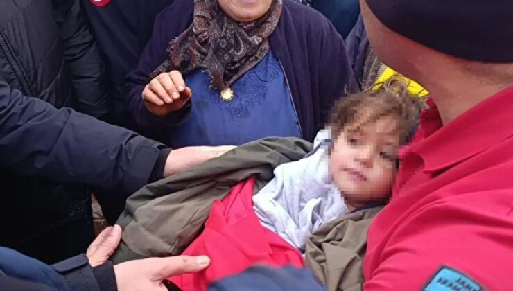 Ekipler seferber oldu! 3 yaşındaki Aybüke bulundu