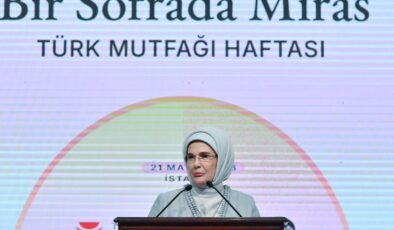 Emine Erdoğan’da Türk mutfağı mesajı: En latif kültür elçimizdir