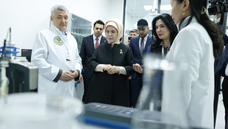Emine Erdoğan’dan Kazakistan’da “Sıfır Atık” açılışı