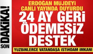 Erdoğan’dan çiftçilere müjde: ’10 milyon dolara kadar finansman desteği sağlayacağız’