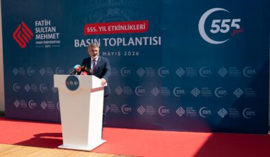 Fatih Sultan Mehmet Vakıf Üniversitesi kuruluşunun 555. yılını 55 etkinlikle kutlayacak