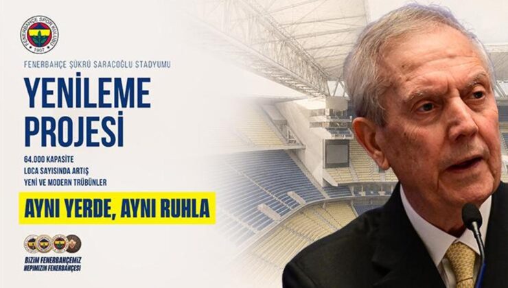 Fenerbahçe başkan adayı Aziz Yıldırım, stadyum projesini açıkladı! İşte kapasite…