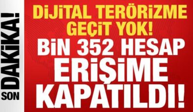 FETÖ’nün dijital ağına büyük darbe: Bin 352 hesaba daha erişim engeli