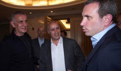 FIFA Genel Sekreteri Grafström, TFF Başkanı Hacıosmanoğlu ile bir araya geldi