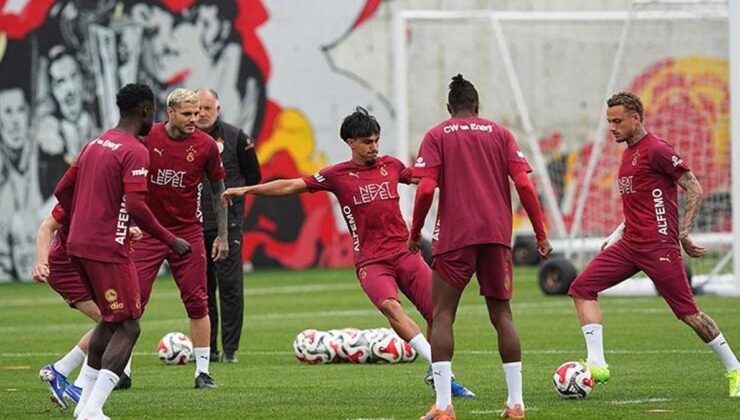 Galatasaray, Antalyaspor maçının hazırlıklarını tamamladı