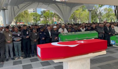Gazi polis memuru Mehmet Emrullah Kaya Kayseri’de son yolculuğuna uğurlandı