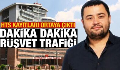 Gökhan Böcek’in HTS kayıtları ortaya çıktı! Dakika dakika rüşvet trafiği
