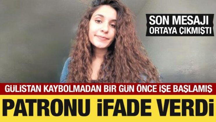 Gülistan Doku’nun patronu konuştu: Son görüşmelerini anlattı