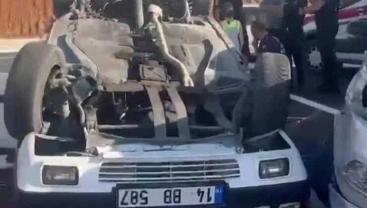 Hastane kavşağında kaza: 5 yaralı
