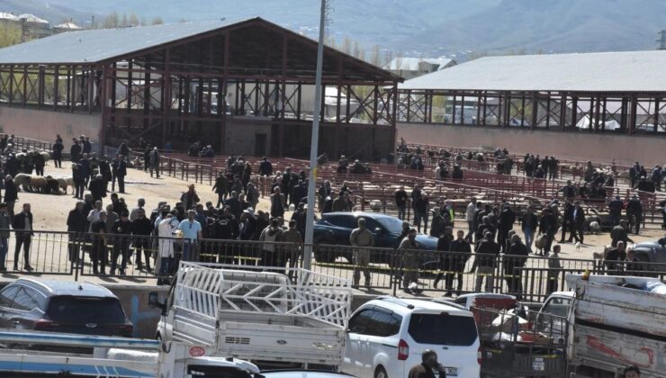 Hayvan pazarında silahlı kavga; 1 ölü, 13 yaralı