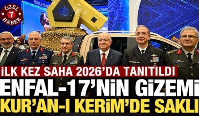 İlk kez SAHA 2026’da tanıtıldı: ENFAL-17’nin gizemi Kur’an-ı Kerim’de saklı