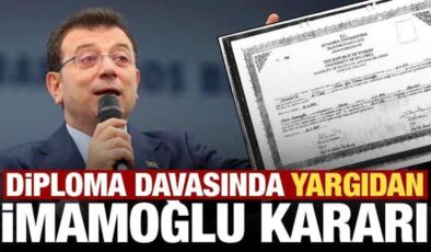 İmamoğlu’nun diploma davasında istinaf başvurusu reddedildi