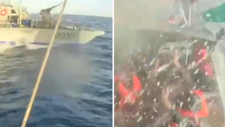İsrail Sumud Filosu’ndaki tekneye çarptı, bağlantı koptu
