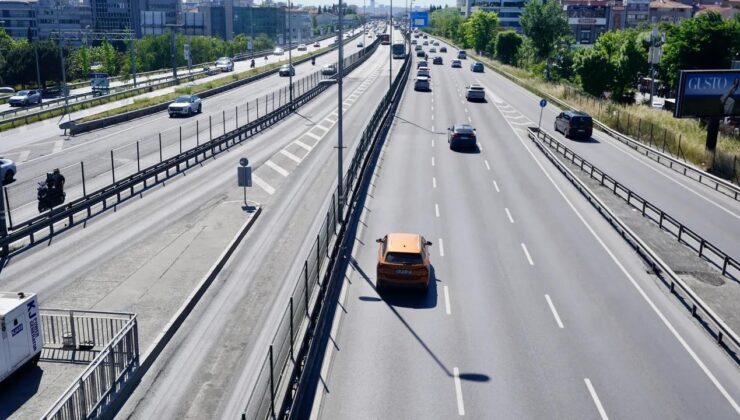 İstanbul trafiğinde bayram sakinliği! Yoğunluk yüzde 31’e düştü