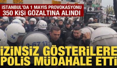 İstanbul’da izinsiz gösterilere polis müdahale etti: 350 gözaltı var