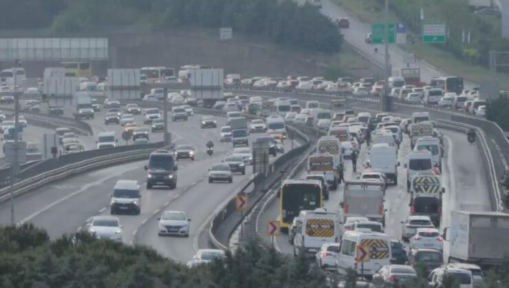İstanbul’da trafik yoğunluğu yüzde 85’e ulaştı