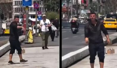 İstanbul’da turistlere hayasızca hareket eden iki kişi yakalandı!
