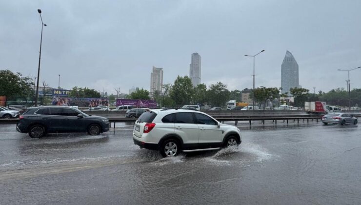 İstanbul’un bazı bölgelerinde sağanak etkili oldu
