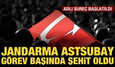 Jandarma Astsubay Üstçavuş Yusuf Ergün görevi başında şehit oldu