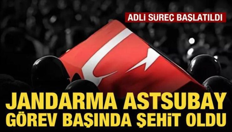 Jandarma Astsubay Üstçavuş Yusuf Ergün görevi başında şehit oldu