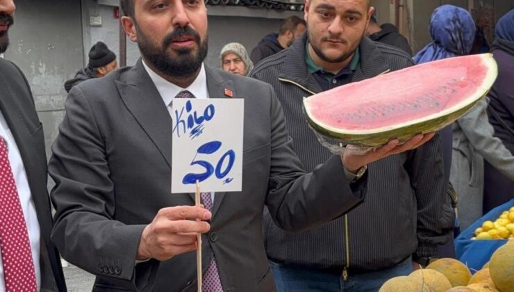 Karpuz dilimiyle poz veren CHP’li Işık’a, AK Parti’den sert cevap!