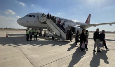Kerkük-Ankara uçak seferleri Kerkük Havalimanı’nda yeniden başladı