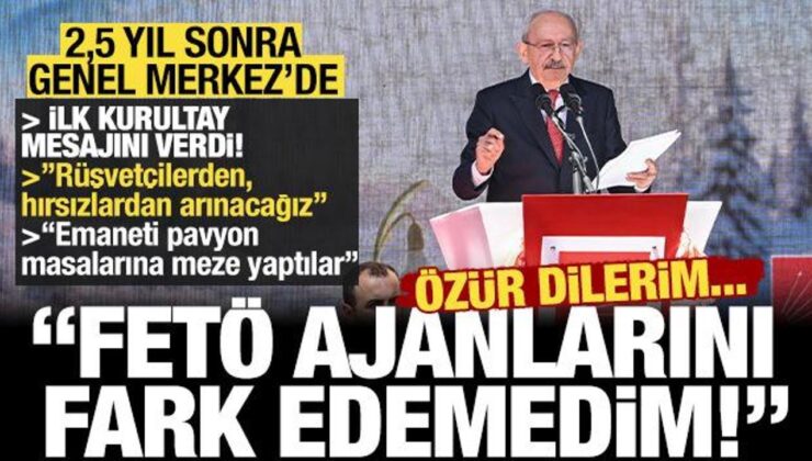 Kılıçdaroğlu 2,5 yıl sonra ilk kez Genel Merkez’de! ‘FETÖ talimatıyla kumpas kurdular’