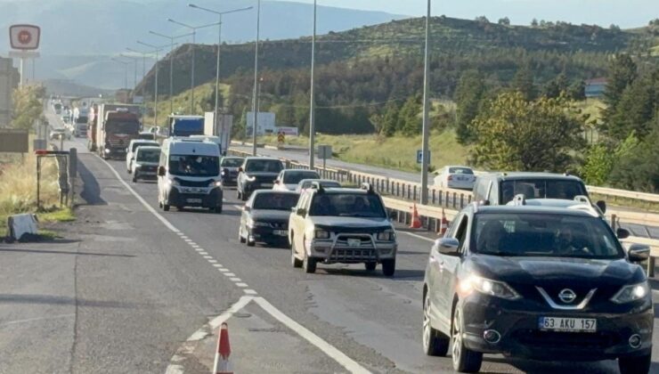 ‘Kilit kavşak’ Kırıkkale’de, bayram yoğunluğu başladı