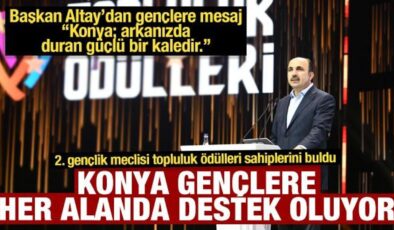 Konya’da 2. gençlik meclisi topluluk ödülleri sahiplerini buldu