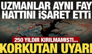 Malatya depremi sonrası gözler Yedisu Fayı’nda! Uzmanlar uyardı: 250 yıldır kırılmadı!