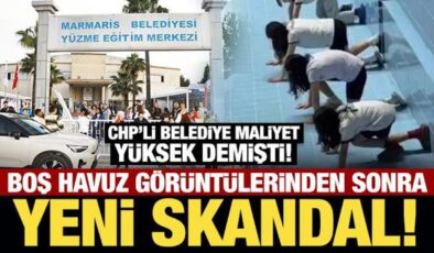 Marmaris’te boş havuz görüntülerinden sonra yeni skandal! Milli gurur bagajda