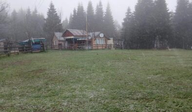 Mayıs ayında kar sürprizi! Hava sıcaklığı bir anda düştü!