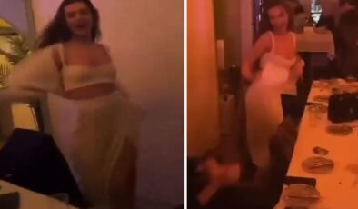 Melisa Döngel doyasıya eğlendi, dans performansı dikkat çekti
