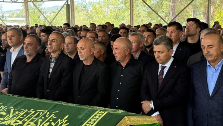 Mevlüt Çavuşoğlu’nun kardeşi Aydın Çavuşoğlu son yolculuğuna uğurlandı