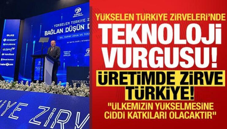 Mevlüt Uysal: Teknolojiyi en iyi tüketen olmaktan öte üretimde en önde olmalıyız