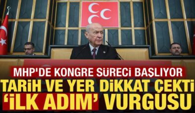 MHP’de kongre süreci başlıyor: İlk durak ve tarih dikkat çekti