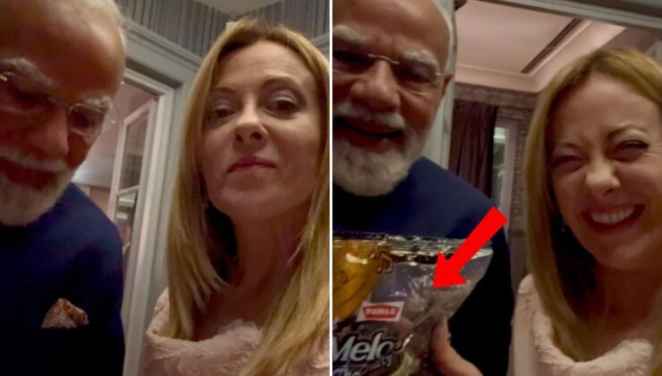 Modi’den Meloni’ye “Melody” sürprizi! Diplomaside esprili jest