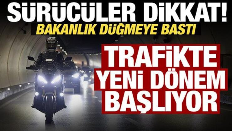Motosiklet kazalarına karşı bakanlık düğmeye bastı! Eylem planı devrede
