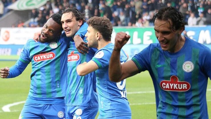 (ÖZET) Rizespor muhteşem geri döndü! 3 puanı 3 golle aldı | Çaykur Rizespor – Konyaspor maç sonucu: 3-2
