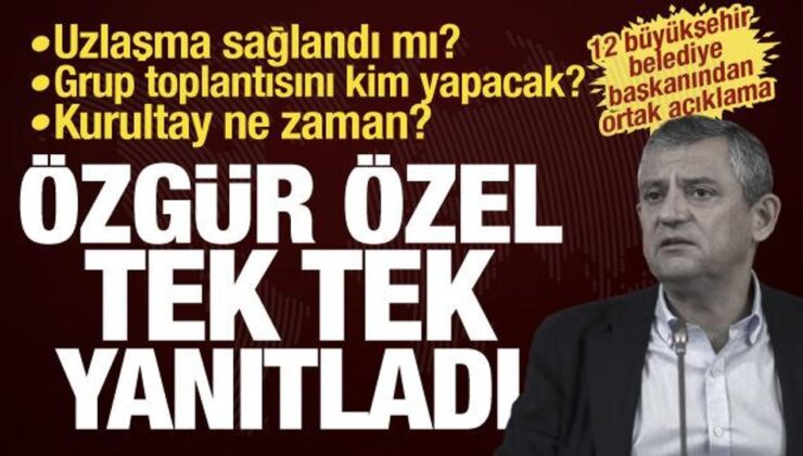 Özgür Özel ‘uzlaşma yok’ diyerek 40 güne dikkat çekti: Kılıçdaroğlu için iyi olacak!