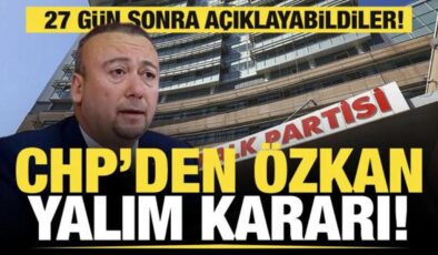 Özkan Yalım CHP’den ihraç edildi