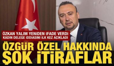 Özkan Yalım ek ifade verdi:  Özgür Özel’e istihdam karşılığı destek iddiası