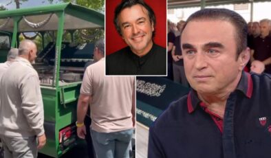 "Fısfıs İsmail" oyuncu Alp Balkan’ın cenaze töreninde gözyaşlarını tutamadı: Keşke tanımasaydım