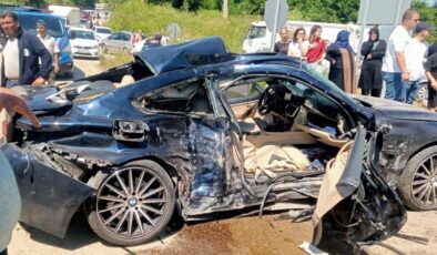 Sakarya’da trafik kazası: 5’i ağır, 8 yaralı