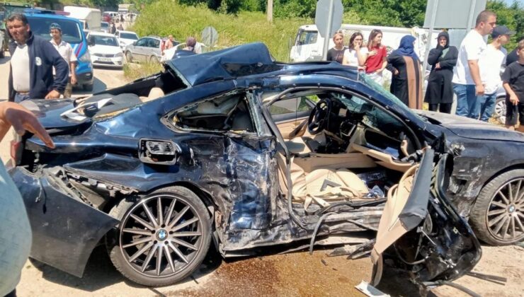 Sakarya’da trafik kazası: 5’i ağır, 8 yaralı
