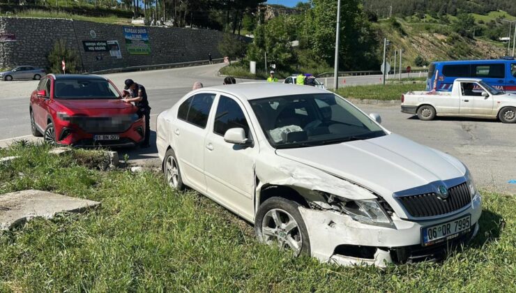 Samsun’da korkutan kaza: Otomobiller hurdaya döndü