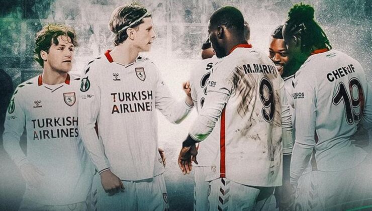 Samsunspor’dan UEFA Konferans Ligi’nde dikkat çeken istatistik